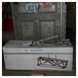 kichler linear pendant light