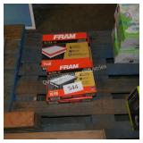 4 fram air filters