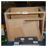 36ï¿½ base cabinet (damaged)