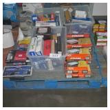 skid of asst car parts