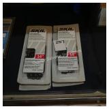 4/14ï¿½ skil chain saw blades (display)