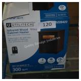 infrared wood cabinet heater