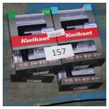 4 NEW kwikset door hardware