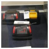 3 batteries - not tested (display)