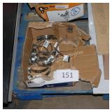 4ï¿½ metal worm clamps