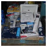 skid of kitchen/bath hardware & supplies