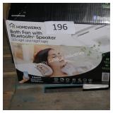 bath fan w bluetooth speaker