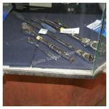 6 kobalt ratchet wrenches (display)