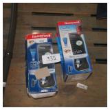 2 honeywell tower fans