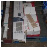 ctn of vinyl flooring and 2 ctns of tile