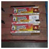 3 creosote sweeping logs
