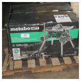 metabo 10ï¿½ job site table saw