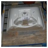 pedestal sink top