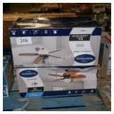 2 hb ceiling fans
