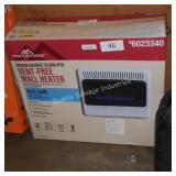 blue flame vent free wall heater