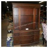 wooden china cabinet