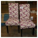 2 dining chairs