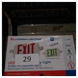 led emergency exit sign