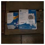 fan forced heater & wireless doorbell