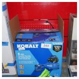 kobalt 6 gal air compressor & nailer