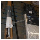 curtain rod & shower rod