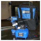 kobalt 24v impact w/batt&chg (display)