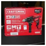 craftsman corded hammer drill (display)