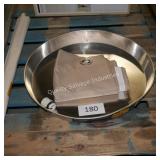 wh drain pan & curtain