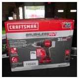 craftsman 20v 1/2in drill w/batt&chg (display)