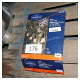27ft solar led commercial grade string light