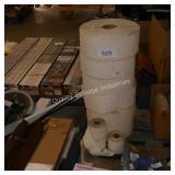 9 rolls labels