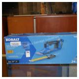 kobalt 2n1 shear/shrubber 24v TOOL ONLY (display)