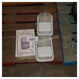 3 cast aluminum bulk heads