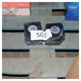 6 axial fans w/black metal frames