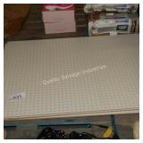 6 peg board sheets