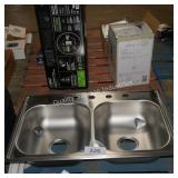double bowl sink