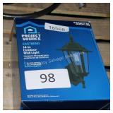14in outdoor wall light