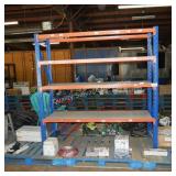 3 tier metal adj storage shelving unit