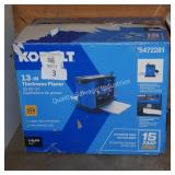 kobalt 13in thickness planer