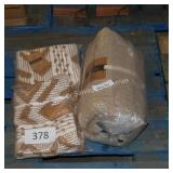 throw w/ pillow covers