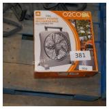 rechargeable fan
