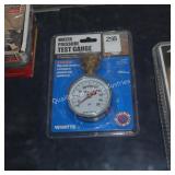 water pressure test gauge (display)