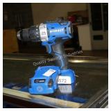 kobalt 24v drill w/ battery (display)