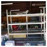 4 tier metal shelving unit