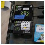 2 ego batteries WONT HOLD CHARGE