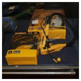 2 dewalt wireless headphones & usb charger