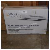 30in non ducted ss range hood