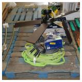 skid w ceiling fans and water hoses