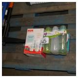 4pks baby bottles