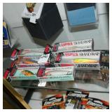 6 rapala fishing lures (display)